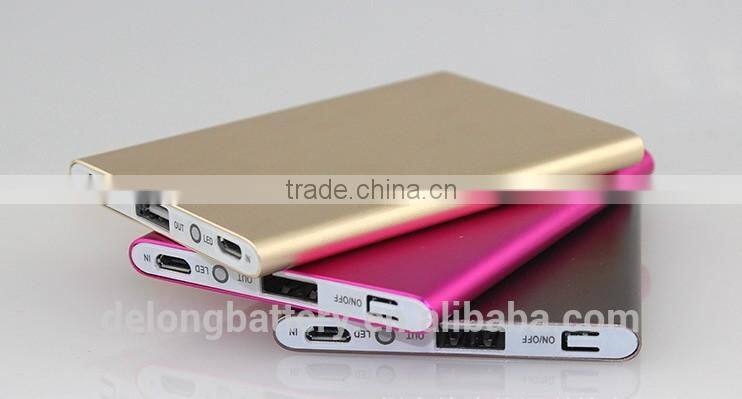 Best slim portable charger, power bank 2000mah for phone