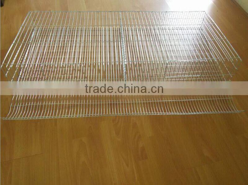 Poultry Battery Cages waterer equiped For Quail Rearing