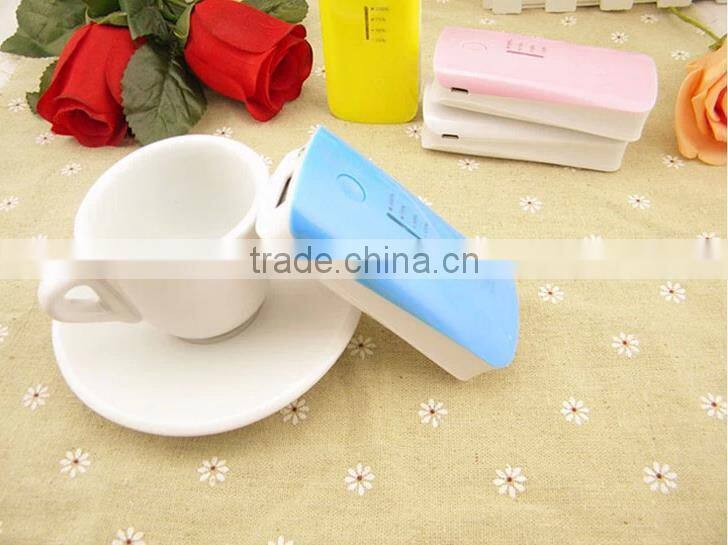 high quality portable power bank fish mouth charger 3000mah 4400mah 5200mah