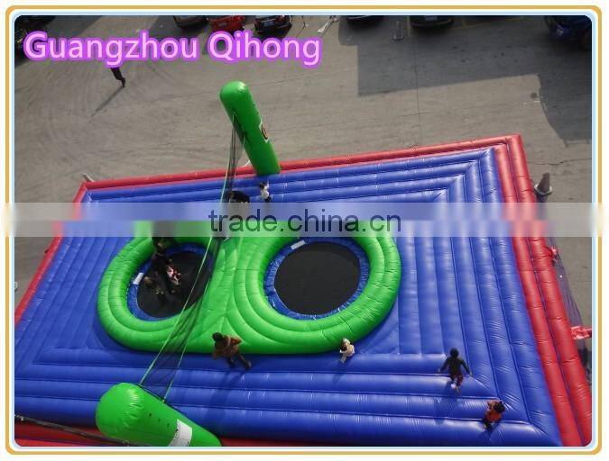 high quality inflatable gladiator jousting ring, 4 person inflatable gladiator game, inflatable gladiator for kids and adults