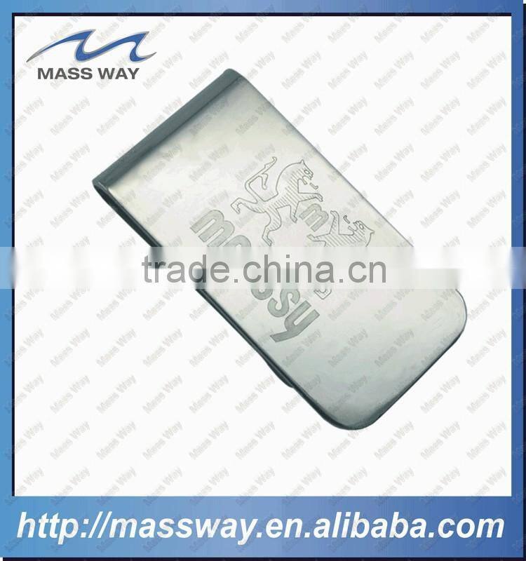 personalized unique custom metal gold money clip