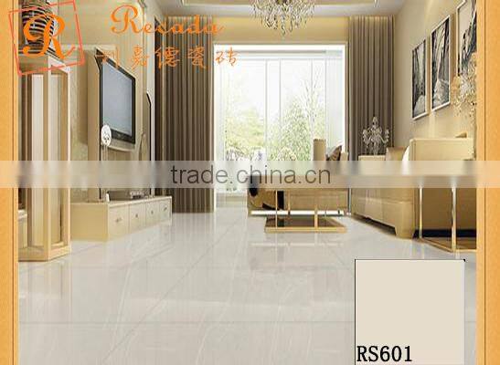 600x60 AAA foshan porcelain soluble salt ivory white floor tile