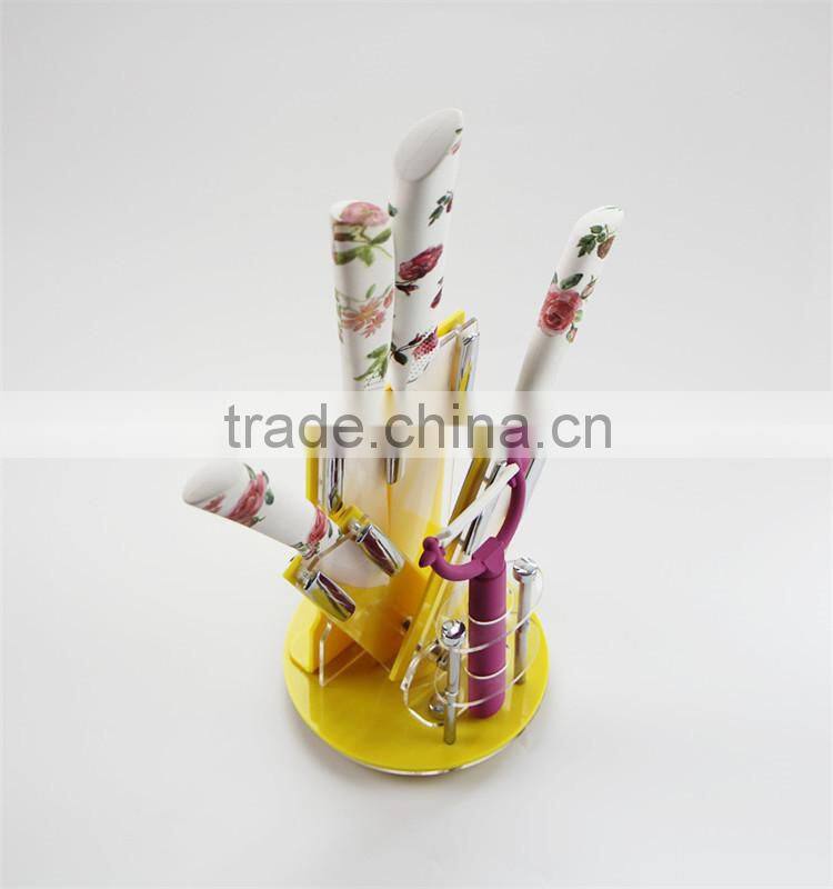 High end dishwasher safe ceramic knives ceramic knife set