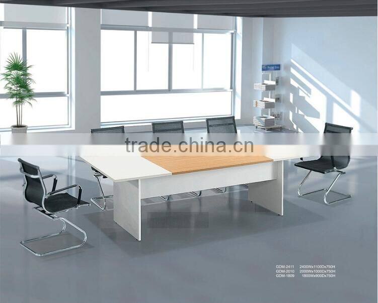 Modern design modular office small conference table 2400,office reception table design