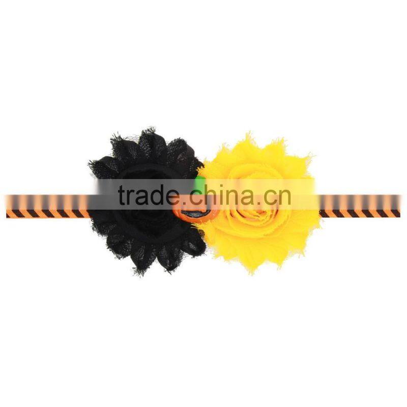 2016 Halloween gifts pumpkin baby flat clip baby hair accessories hair band