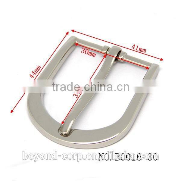 High quality poular style brief pin buckle for cowhide leather belt