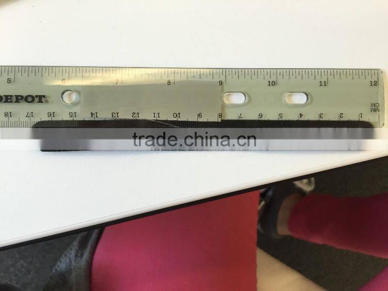 Plastic injection hook+blue soft loop back to back cable ties