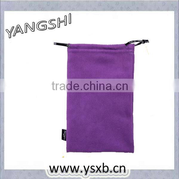 microfiber bag/pouch for glasses MADE IN CHINA