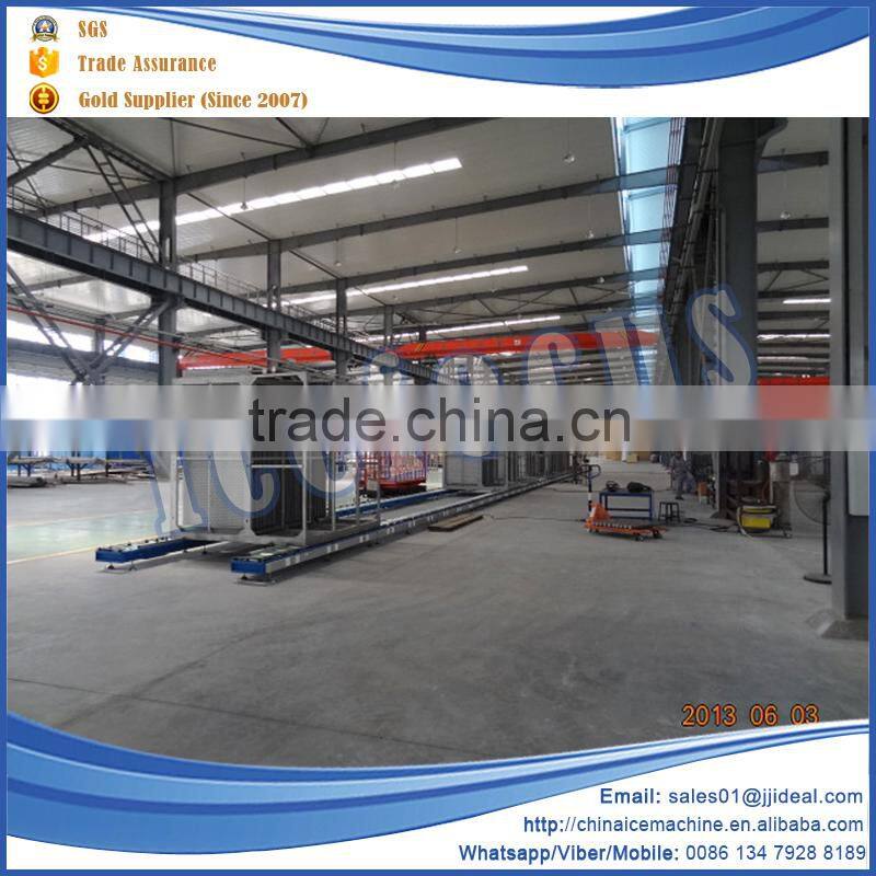 Dry ice plant professional ice maker evaporator industrial plate ice making machines for sale