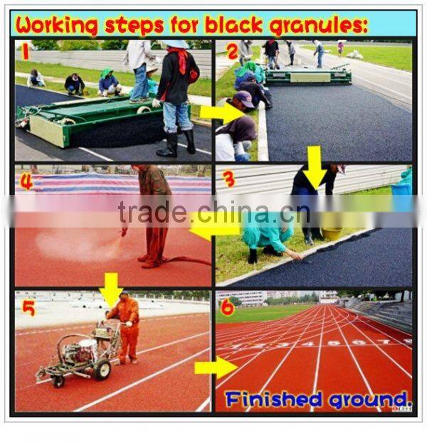 Hot sale Wet pour EPDM Rubber Granules, EPDM Rubber chips and Crumb rubber-FN-A-16080801