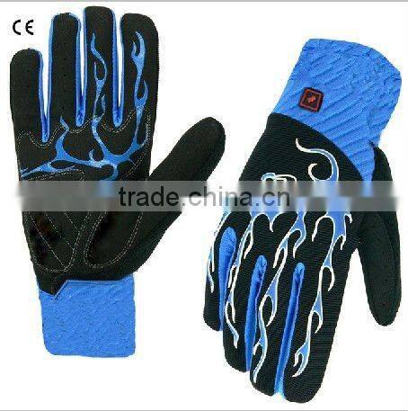 2012 new and colorful battery heating specialized bicycle gloves