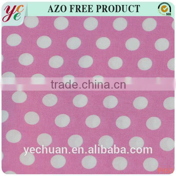 2014 girl dress china wholesale rayon minky dot fabric