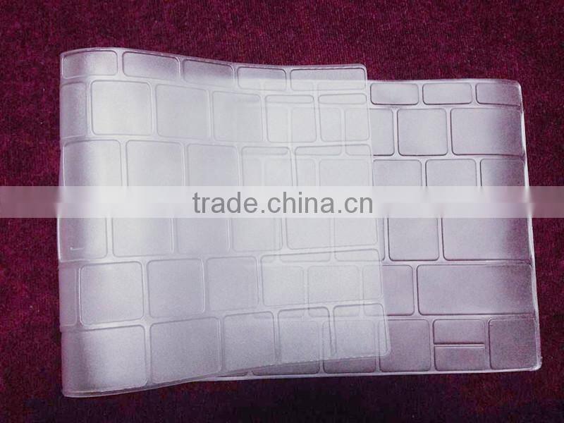 Japanes versions waterproof &dustproof TPU transparency keyboard cover for macbook12