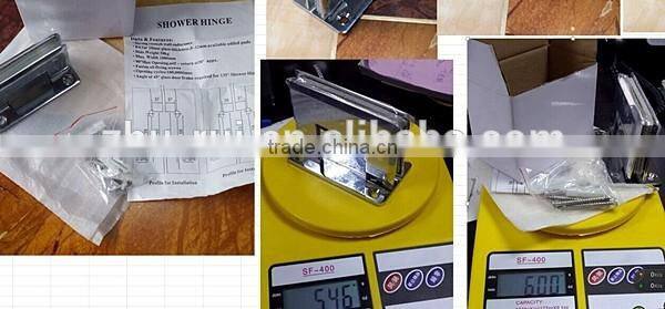 full cast glass shower door pivot hinge tempered glass shower hinge