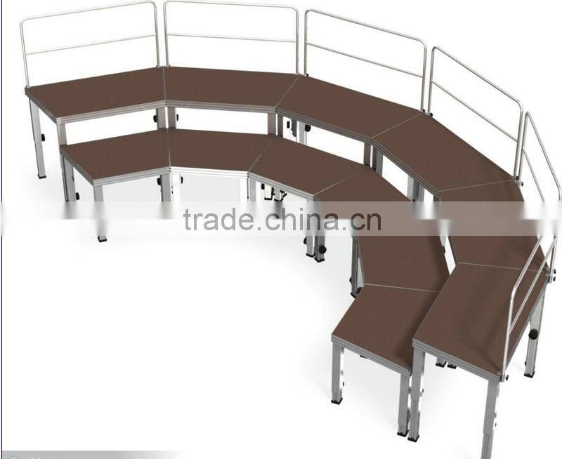 aluminum movable choral risers for sale