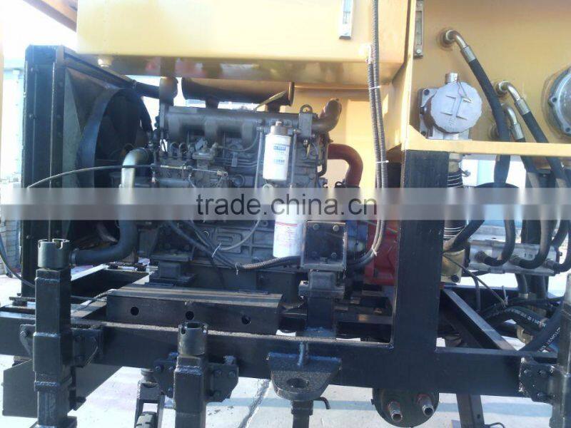 40m3 concrete mixer with pump fro sale, portable tralier concrete pump with a mixer