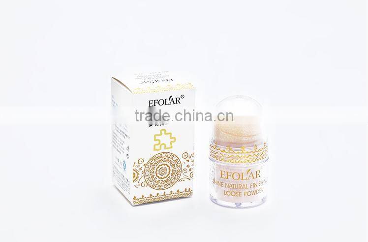 2016 New Hot Sale Natural Face Concealer Loose Powder Waterproof For Makeup