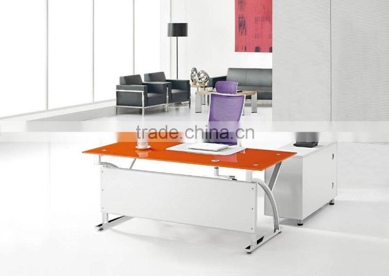 PT-D0516 Latest Steel Office Furniture Executive Office Table Design