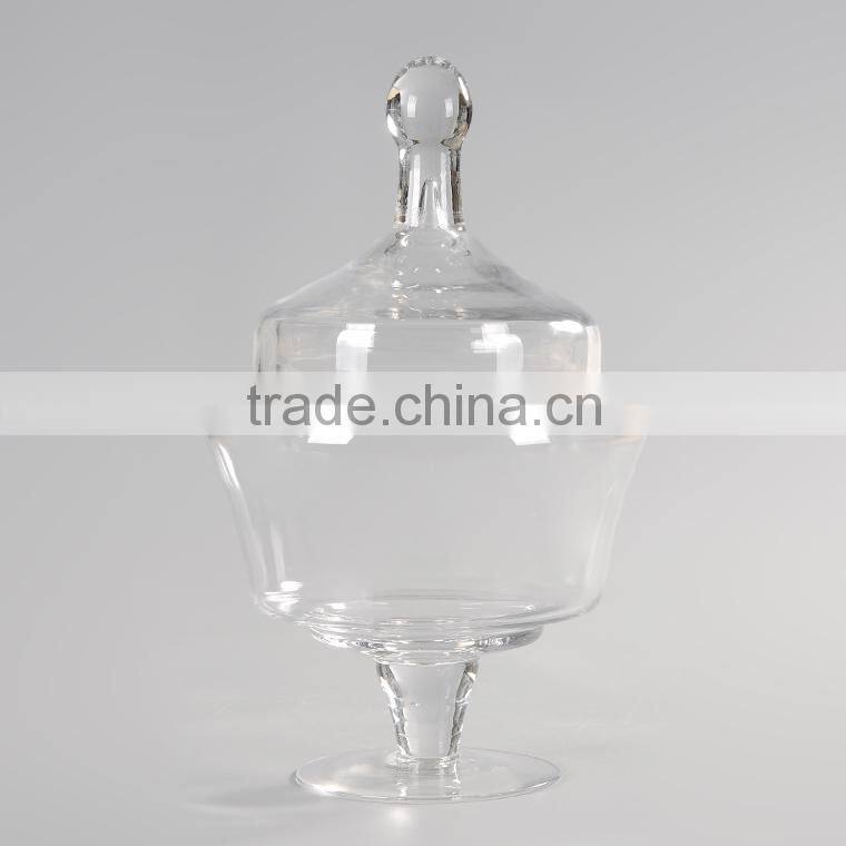 wide mouth glass storage jar,kitchenware storage glass jar