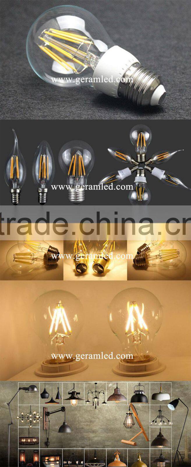 Edison type A19 decorate light vintage wall lamp
