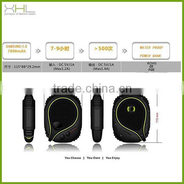 Shockproof mobile power bank charger with SOS function