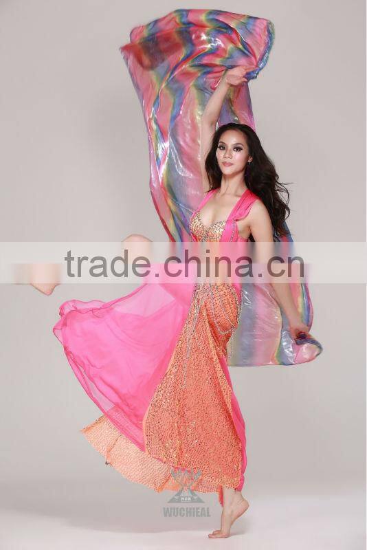 Cheap Belly Dancing Costumes Veil, Performance Fancy Veil (SJ017)