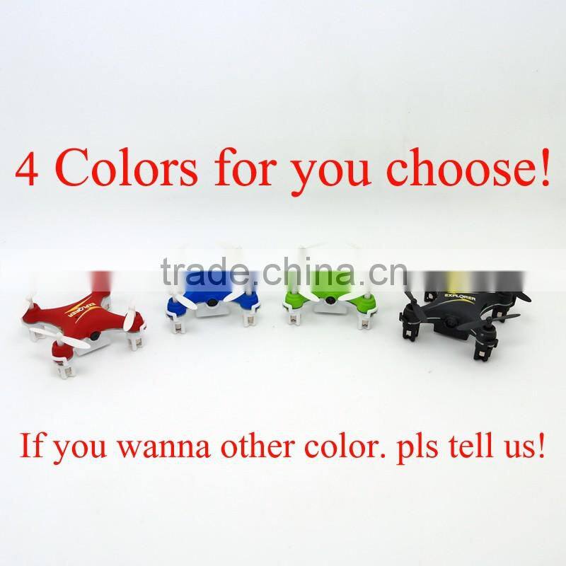6-axis Gyro rc Quadcopter Mini Quadcopter With Headless Function 2.0MP Camera 4GB Memory Card