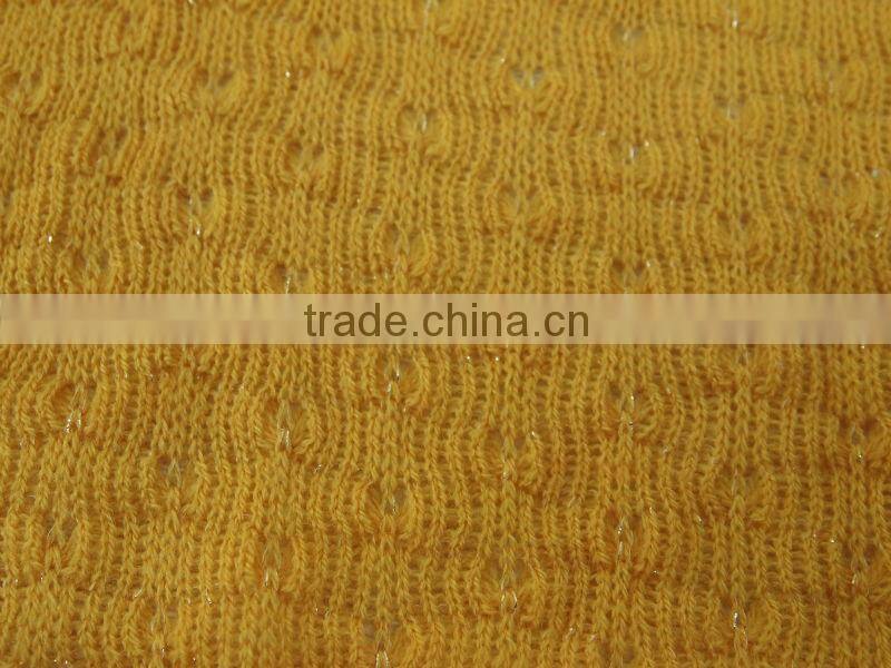 knitted acrylic textile fabric