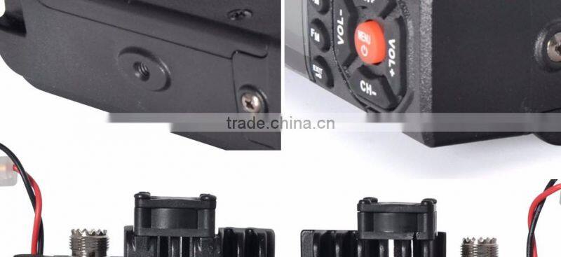 MINI vehicle radio 2 separate receivers 25W dual band BAOJIE BJ-218 moblie radio