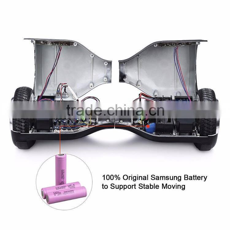 1 year warranty China smart bluetooth electric haverboard with Samsung battery