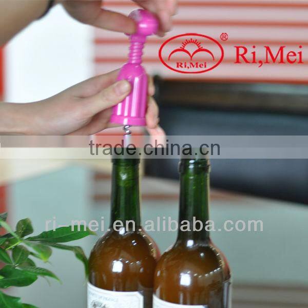 Custom Promotion Plastic Bottle Opener for wine