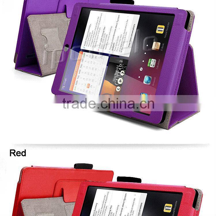 Flip leather tablet case leather tablet case for nextbook 7.85