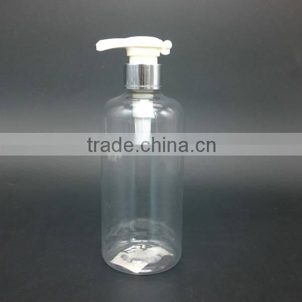 350ml clear round pet plastic bottles wholesale, plastic lotion bottle