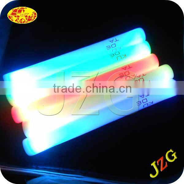2016 Concert Party Lighting Led Foam Stick, Led Foam Glow Stick, Light Up Led Foam Stick With Logo
