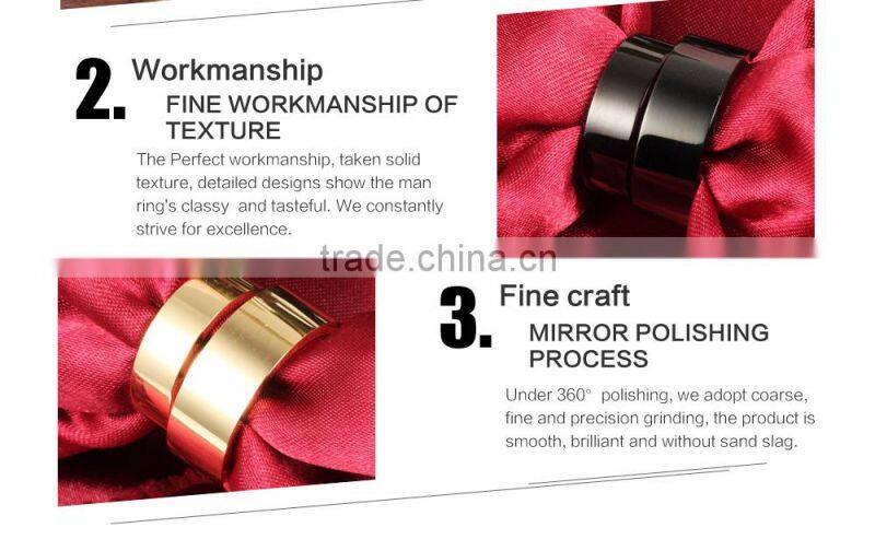 Latest Gift Items Gold Dsign Arabic Wedding Rings