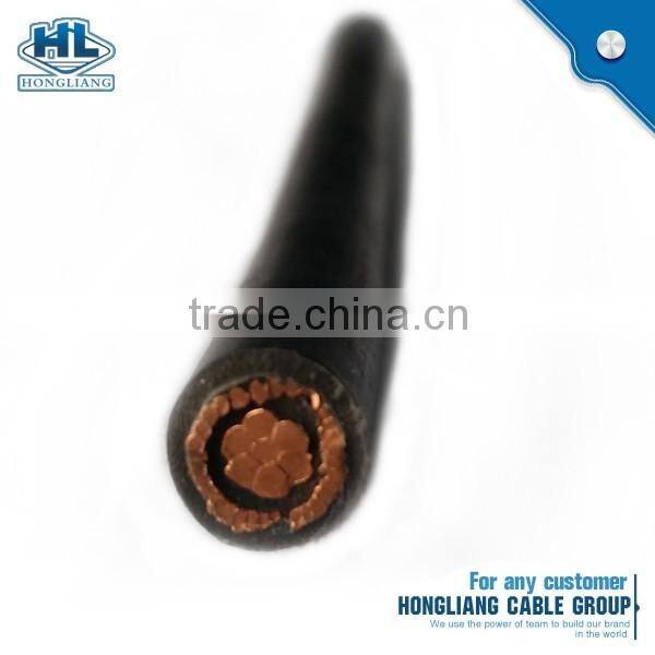 IEC 60502 Standard Low Voltage XLPE Insulated 8AWG 6AWG 4AWG Copper Concentric Cable