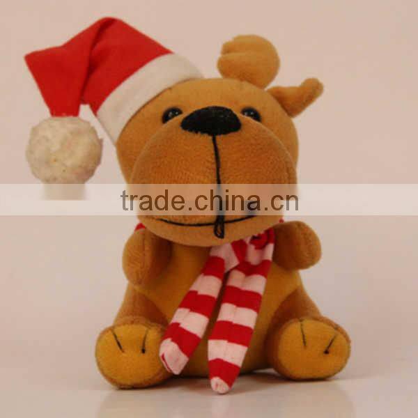 plush christmas tree toy for hanging ornaments