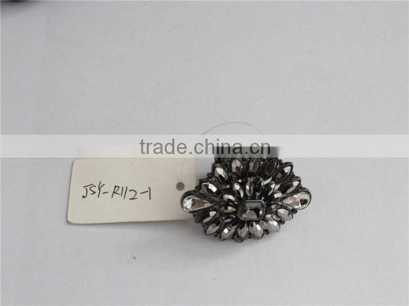 Nice Design Crystal Rhinestone Rings wholesale, Stretch Rings with Fashion Stretch