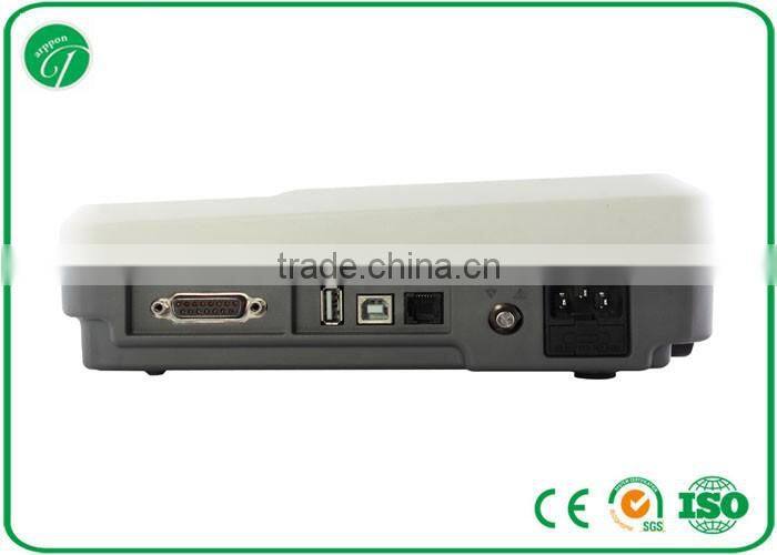 High quality portable 3 channel ECG machine, electrocardiograph, electrocardiograph Ecg monitor E8032