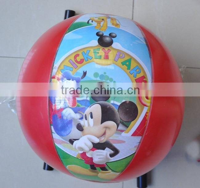 hot sale custom inflatable beach ball / inflatable Sand beach/small pvc inflatable ball for chirdren