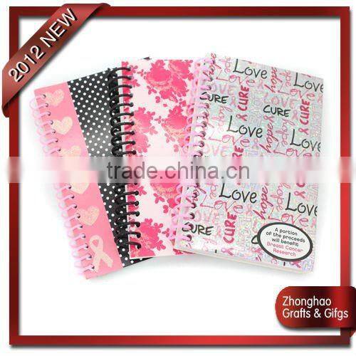 new arrived small craft hardcover customized printed elegant special cute notepad