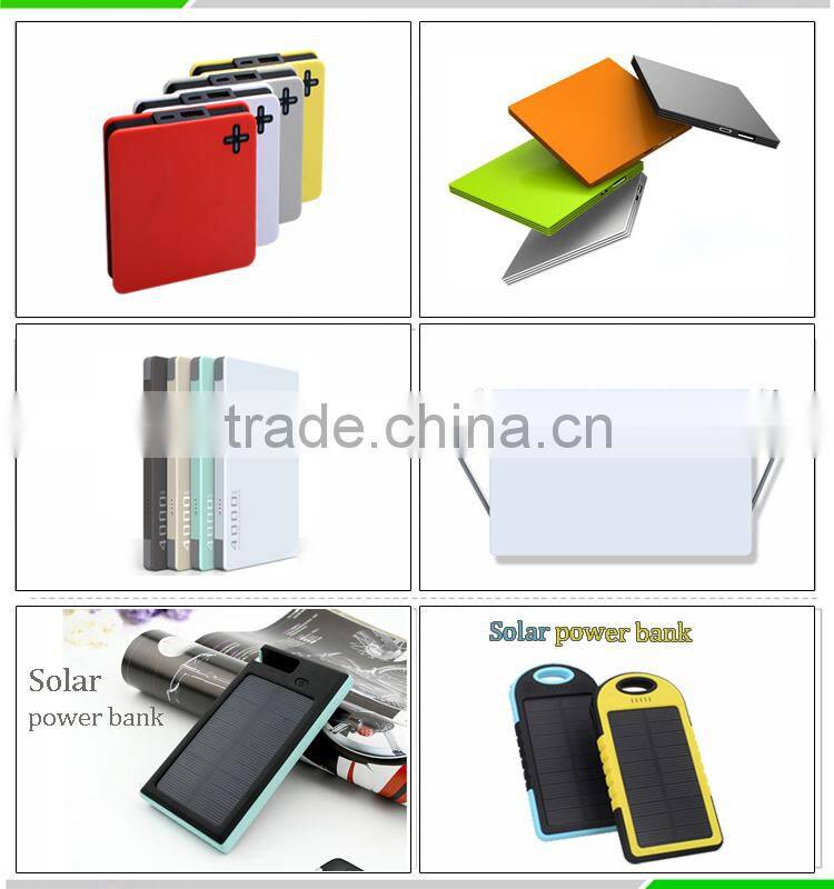 2016 Credit card 2000mah 2200mah 2600mah super slim power bank business gift print company logo hot selling in Vietnam