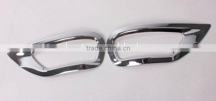 Chrome Rear Tail Fog Light Lamp Cover Trim 2pcs REAR FOG LAMP COVER FOR JEEP GRAND CHEROKEE 2014