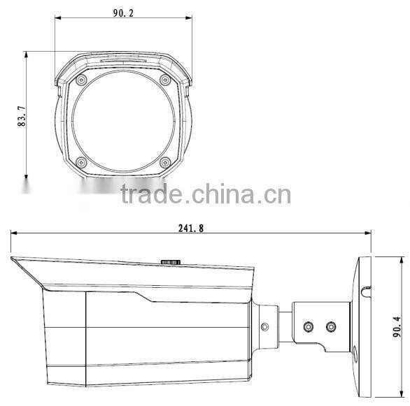 DH-IPC-HFW4421B(-AS) 4.0MP Full HD Low Price P2P Dahua Camera For Home Surveillance