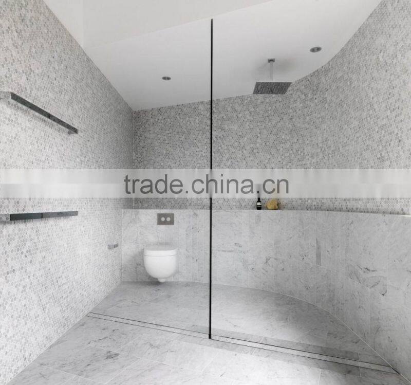 Irregular bathroom design mosaic tile