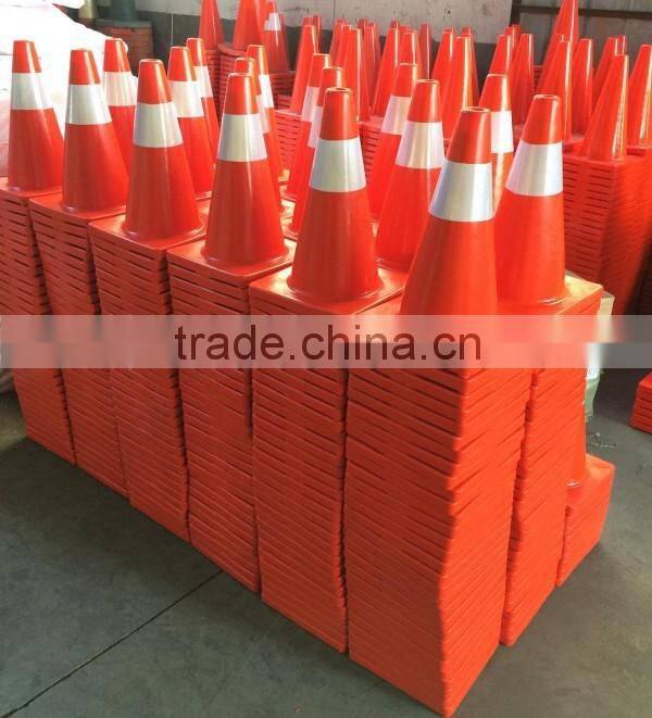height 750mm high quality PVC colored trafic cones