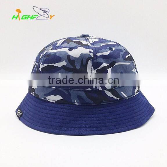 Custom Blank High Quality Plain Bucket Hat With Your Own Logo Wholesale camouflage Bucket Hat