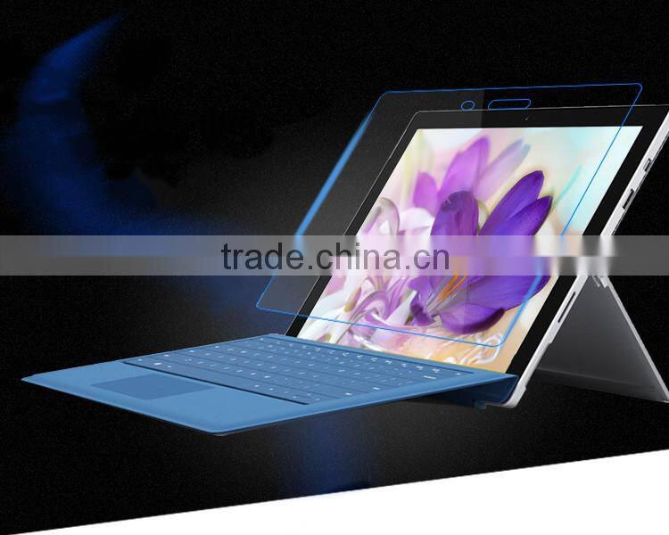 Gold Supplier premium tempered glass anti blue light screen protector for Surface 3