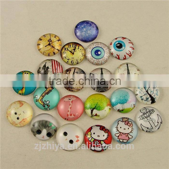 DIY accessoies resin wholesale glass cabochons