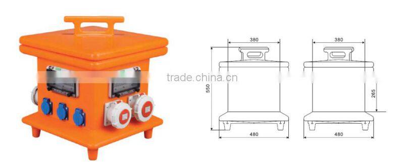 Saipwell International Standard Mobile Power Socket Box